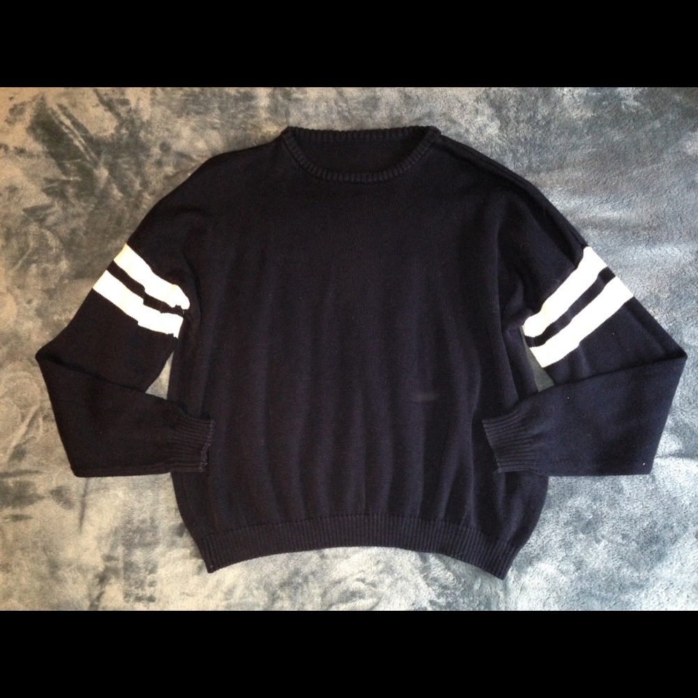 Navy blue sweater